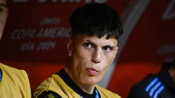 Alejandro Garnacho of Argentina during the CONMEBOL Copa America USA 2024 match between Argentina and Ecuador at NRG Stadium on July 5, 2024 in Houston, United States.