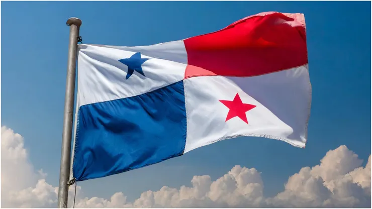 The flag of Panama