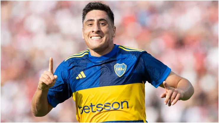 Miguel Merentiel of Boca Juniors