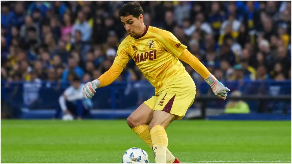 Alan Aguerre of Lanus – IMAGO / Pressinphoto