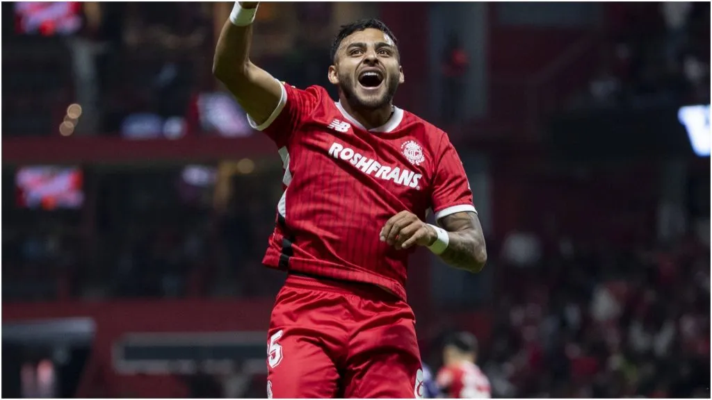 Alexis Vega of Toluca – IMAGO / Agencia-MexSport