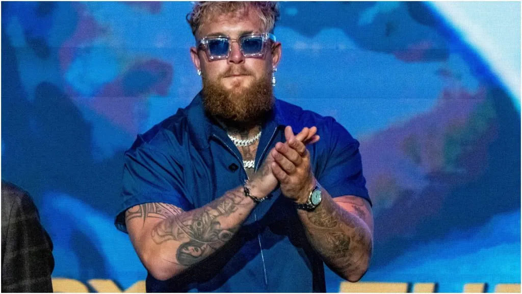 Jake Paul during press conference – IMAGO / ZUMA Press Wire