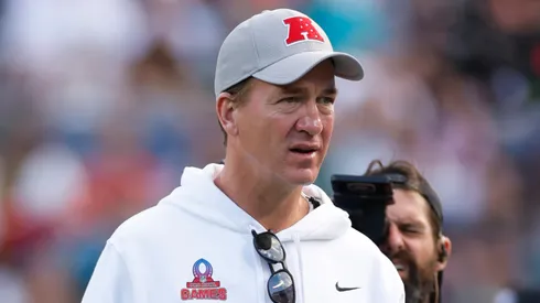 Peyton Manning during the 2024 Pro Bowl games