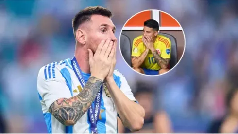 Lionel Messi and James Rodriguez