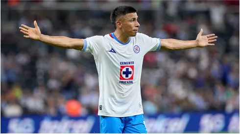 Angel Sepulveda celebrates his goal 0-4 of Cruz Azul
