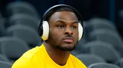 Bronny James of Los Angeles Lakers