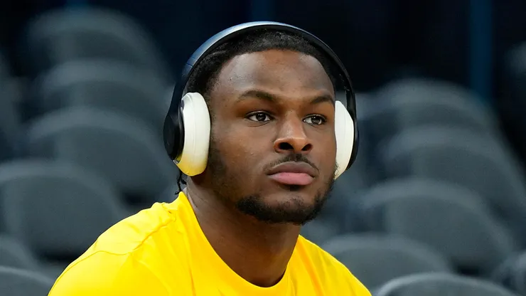 Bronny James of Los Angeles Lakers