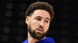 Klay Thompson with the Golden State Warriors