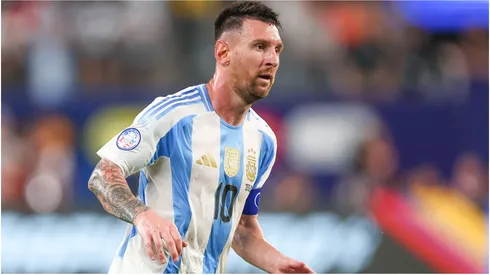 Lionel Messi of Argentina