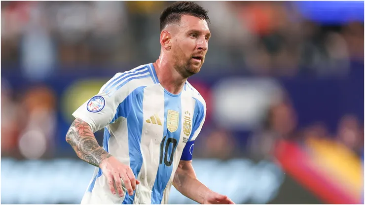 Lionel Messi of Argentina