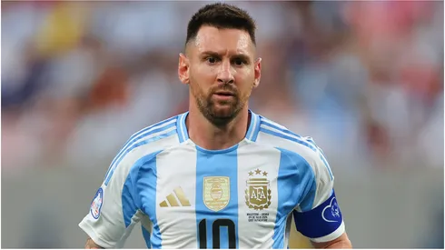 Lionel Messi of Argentina