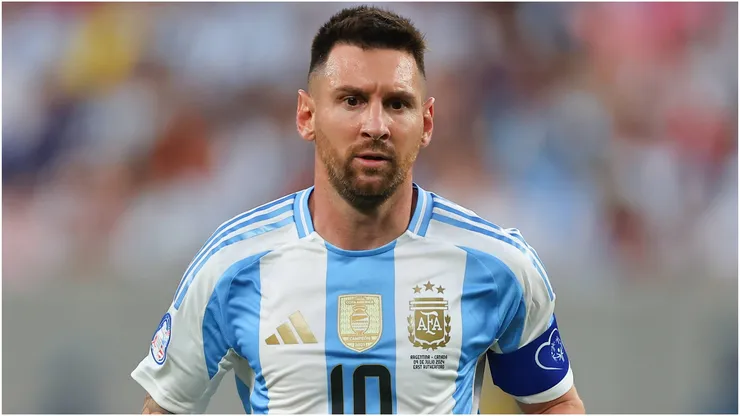 Lionel Messi of Argentina
