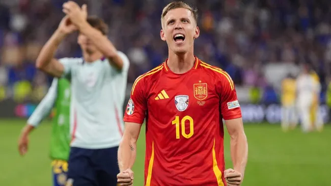 Dani Olmo of Spain – IMAGO / PA Images.