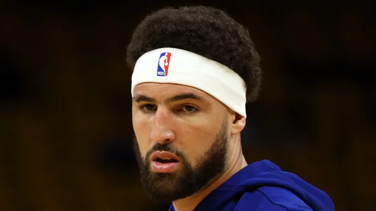 Klay Thompson with the Golden State Warriors