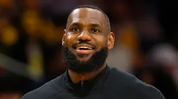 LeBron James of the Los Angeles Lakers