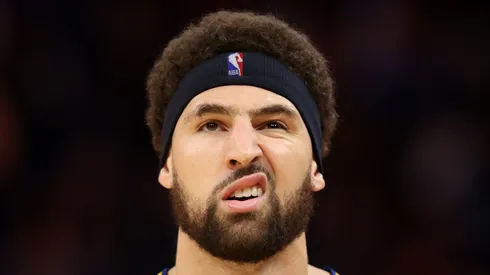 Klay Thompson of the Dallas Mavericks