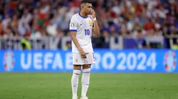 Kylian Mbappe of France looks on during the UEFA EURO 2024 Semi-Final match between Spain and France