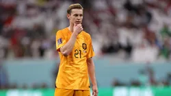 Frenkie de Jong of Netherlands during the FIFA World Cup Qatar 2022 Group A match between Netherlands and Qatar