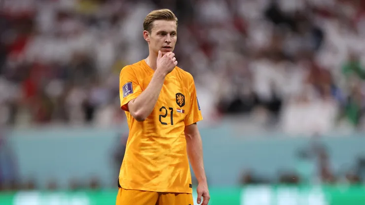 Frenkie de Jong of Netherlands during the FIFA World Cup Qatar 2022 Group A match between Netherlands and Qatar