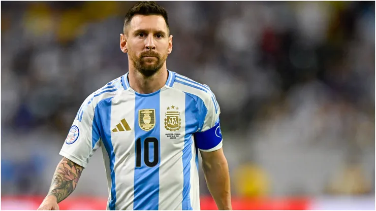 Lionel Messi of Argentina