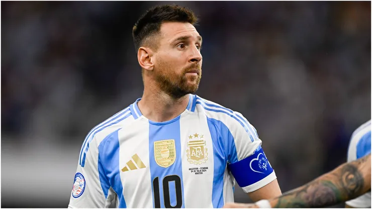 Lionel Messi of Argentina