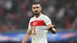 Merih Demiral of Turkey during the UEFA EURO 2024 round of 16 match between Austria and Turkey.