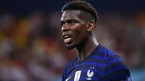 Paul Pogba of France looks on during the UEFA Euro 2020 Championship Round of 16 match between France and Switzerland.