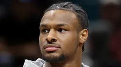 Bronny James of the Los Angeles Lakers