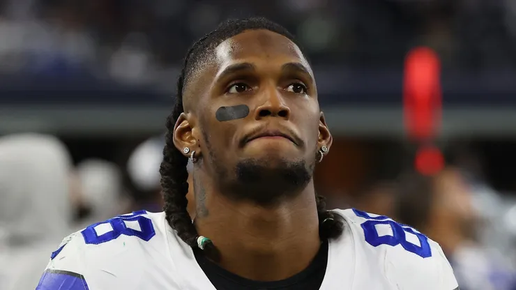 CeeDee Lamb of the Dallas Cowboys during the NFC Wild Card Playoff game against the Green Bay Packers