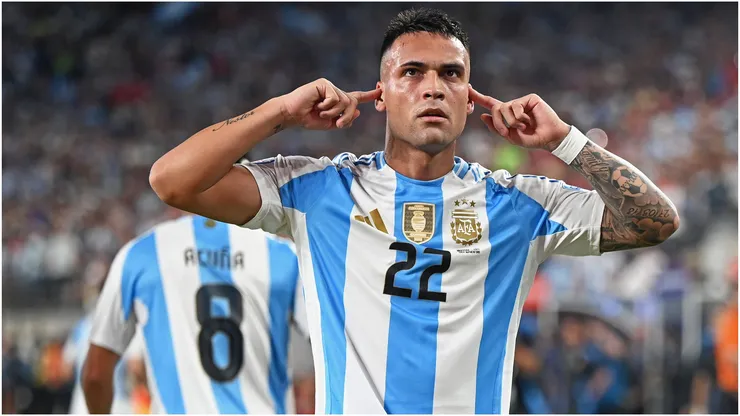 Lautaro Martinez of Argentina
