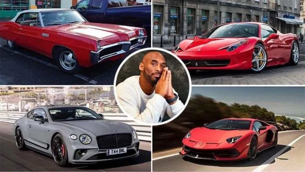 Kobe’s cars