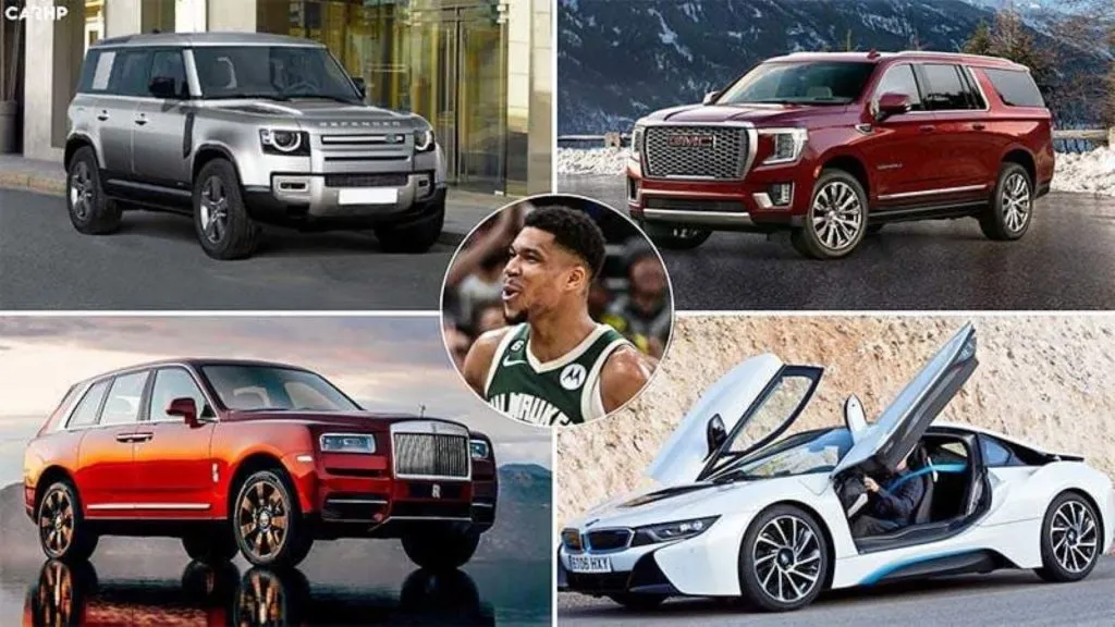Antetokounmpo cars collection
