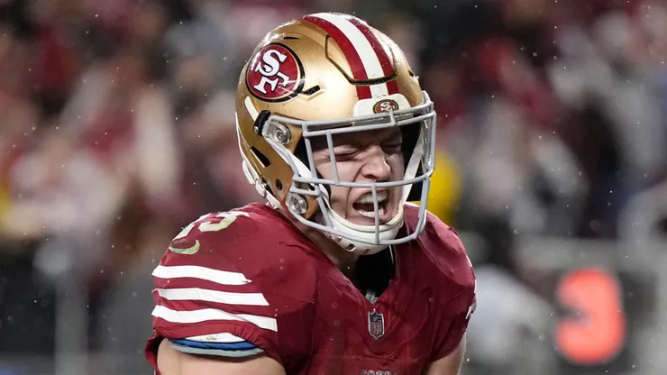 Christian McCaffrey, running back of the San Francisco 49ers