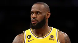 LeBron James in action with the Lakers.