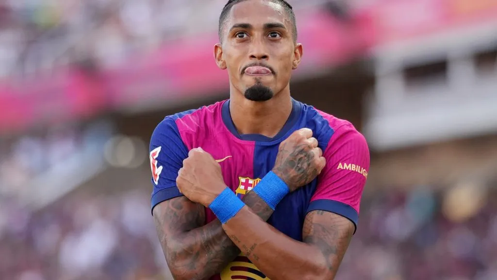 Raphinha player of FC Barcelona