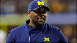 Michigan offensive coordinator Sherrone Moore