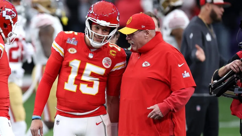 Andy Reid Patrick Mahomes