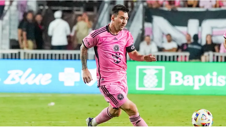 Lionel Messi with Inter Miami in 2024