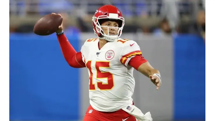 Patrick Mahomes quarterback of the Kansas City Chiefs