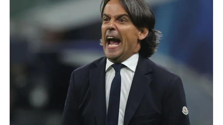 Manager Inzaghi of Inter