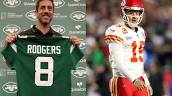 Aaron Rodgers and Patrick Mahomes