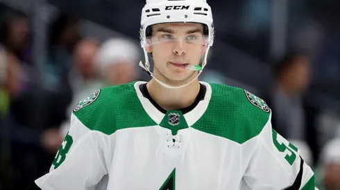 Wyatt Johnston of the Dallas Stars