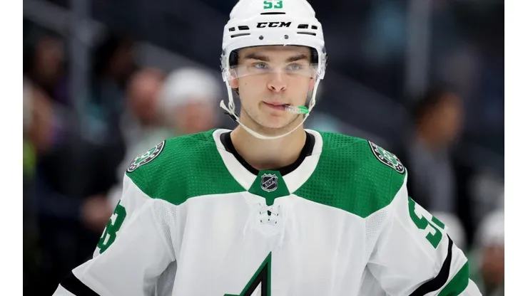 Wyatt Johnston of the Dallas Stars