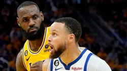 LeBron James and Stephen Curry