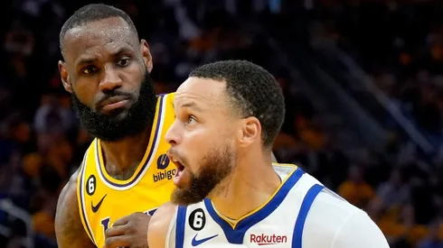 LeBron James and Stephen Curry