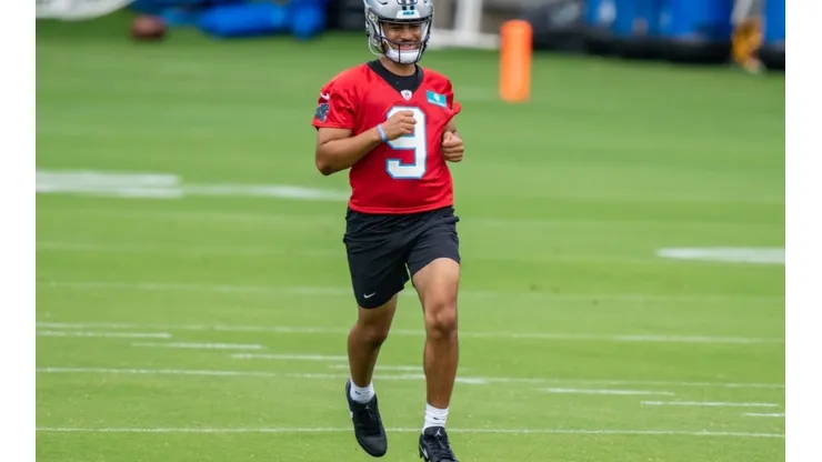 Bryce Young of the Panthers in 2023