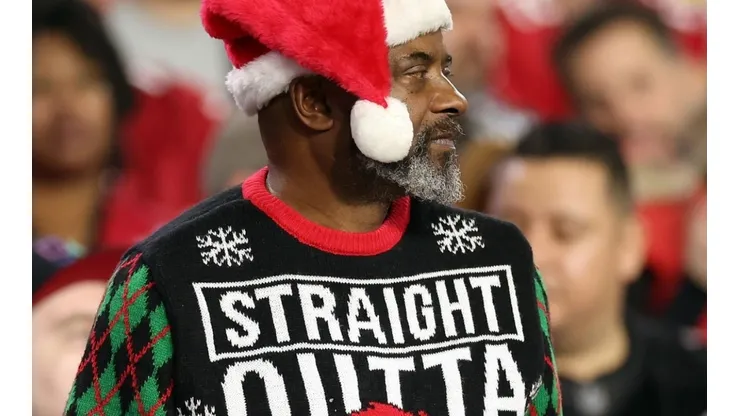 NFL Fan during the 2022 Christmas Games