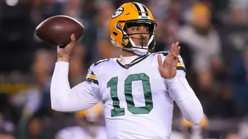 Jordan Love quarterback of the Green Bay Packers (Mitchell Leff/Getty Images)