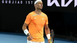 Rafael Nadal got injured in Australia this year