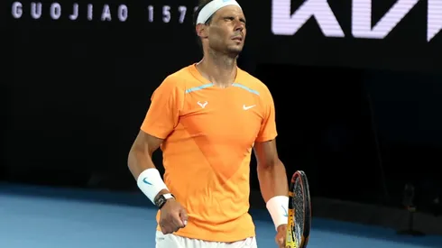 Rafael Nadal got injured in Australia this year
